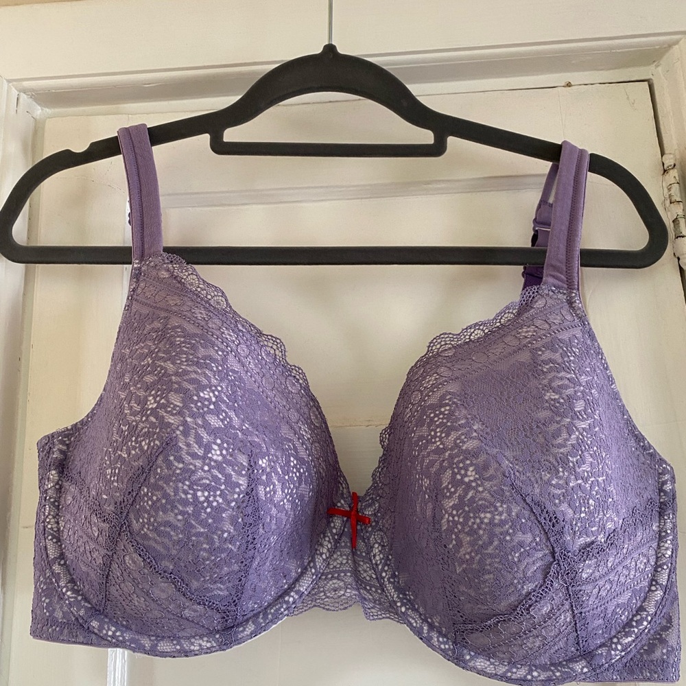 Lavender Lace Bra